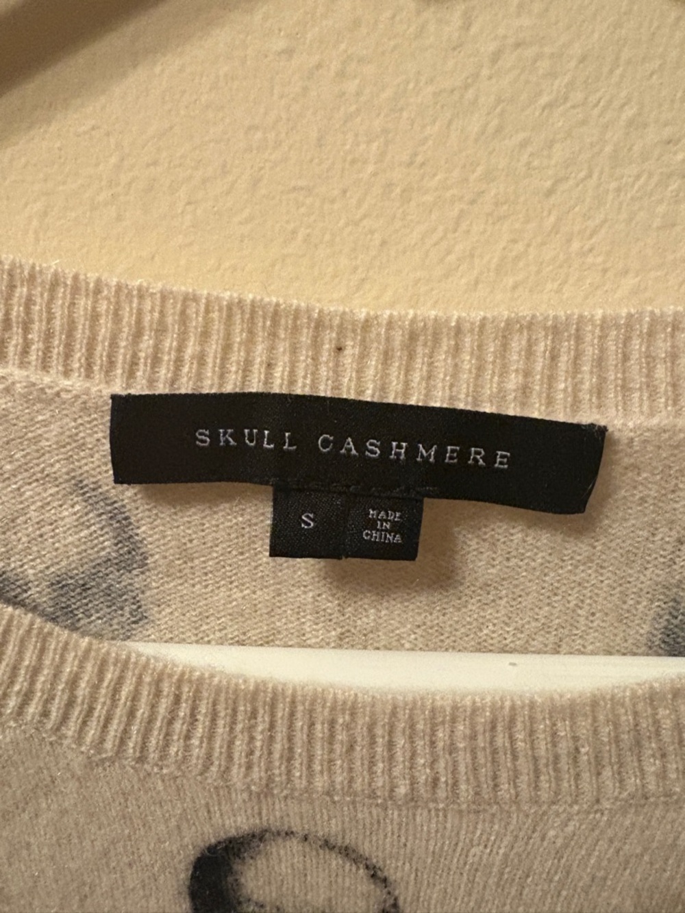 Skull Cashmere ombré skull cashmere sweater Sz S - Picture 2 of 4